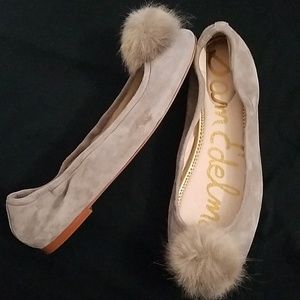 NEW Sam Edlemen Flats Grey Flats Size 9 W